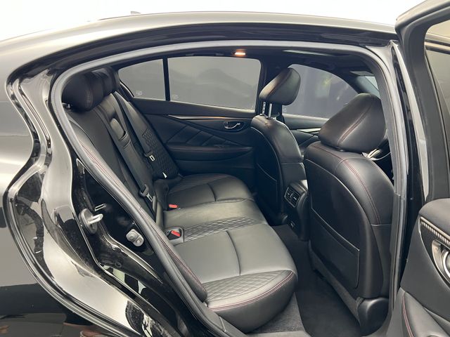 2022 Midnight Black Infiniti Q50 Red Sport 400 RWD Sedan