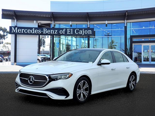 MANUFAKTUR Moonlight White Metallic 2024 Mercedes-Benz E-Class Sedan All-Wheel Drive 9-Speed Automatic