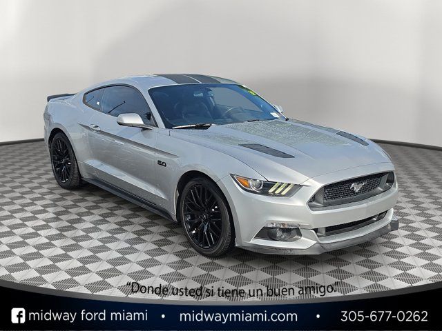 Ingot Silver 2016 Ford Mustang Coupe Rear-Wheel Drive 6-Speed Manual