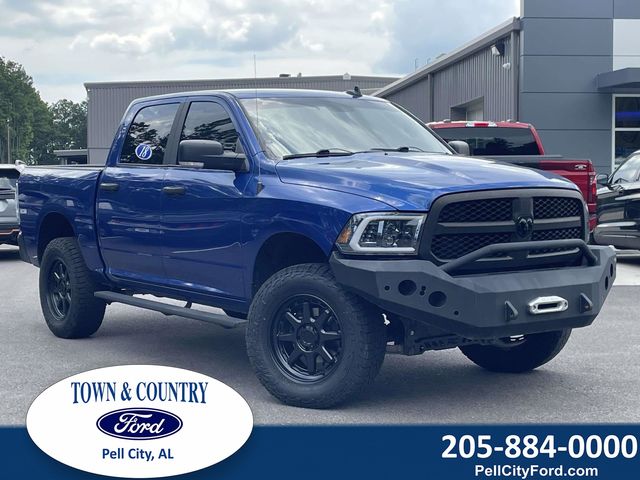 Blue Streak Pearlcoat 2018 RAM 1500 Pickup Truck Four-Wheel Drive 8-Speed Automatic
