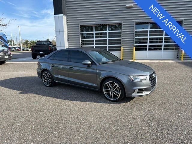 Monsoon Gray Metallic 2017 Audi A3 Sedan Front-Wheel Drive 6-Speed Automatic