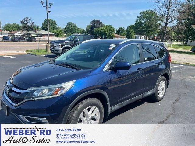 Black (Obsidian Blue Pearl) 2015 Honda CR-V EX-L AWD SUV / Crossover All-Wheel Drive Continuously Variable Transmission