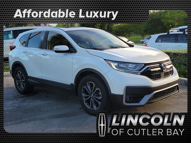Platinum White Pearl 2021 Honda CR-V SUV / Crossover Front-Wheel Drive Continuously Variable Transmission