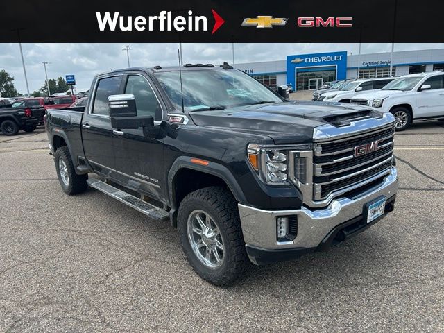 Carbon Black Metallic 2020 GMC Sierra 3500HD Pickup Truck Four-Wheel Drive Automatic