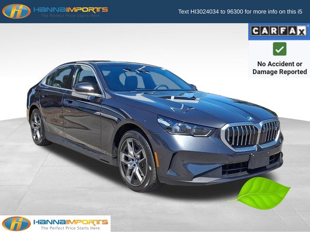 Gray (Dark Graphite Metallic) 2025 BMW i5 Sedan Rear-Wheel Drive Automatic