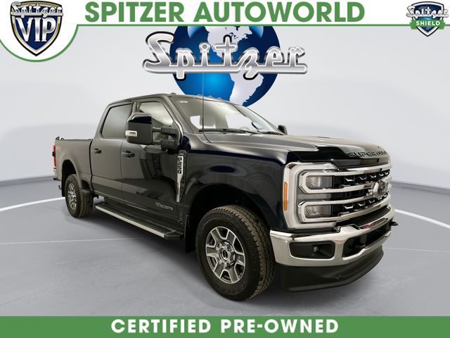 Blue Metallic 2023 Ford F-250 Super Duty Pickup Truck Four-Wheel Drive Automatic