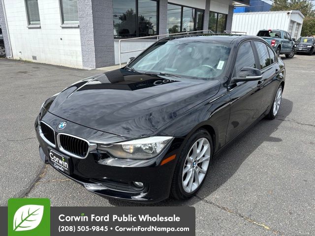 Jet Black 2014 BMW 3 Series Sedan Rear-Wheel Drive 8-Speed Automatic