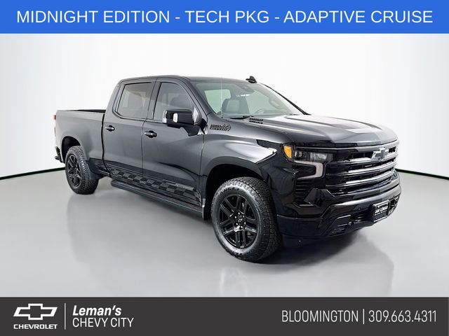 Black 2026 Chevrolet Silverado 1500 Pickup Truck Four-Wheel Drive Automatic