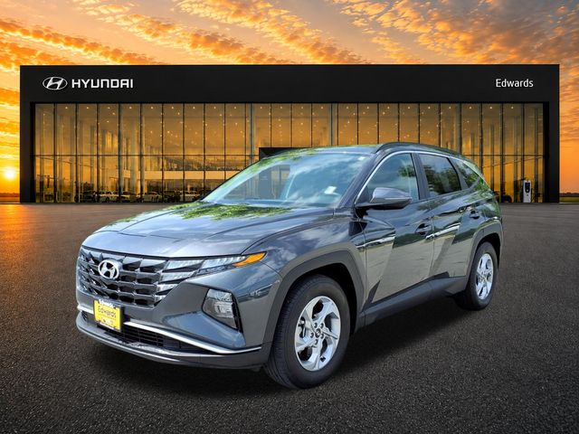 Portofino Gray 2023 Hyundai Tucson SUV / Crossover Front-Wheel Drive 8-Speed Automatic