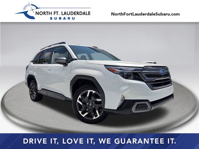 Crystal White Pearl 2026 Subaru Forester SUV / Crossover All-Wheel Drive Continuously Variable Transmission