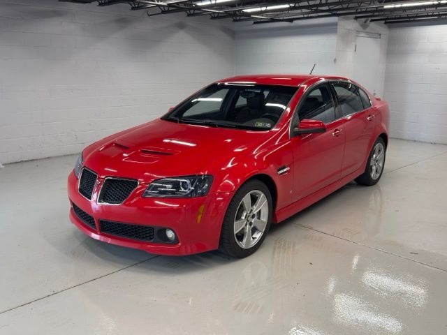 Liquid Red 2008 Pontiac G8 Sedan Rear-Wheel Drive Automatic
