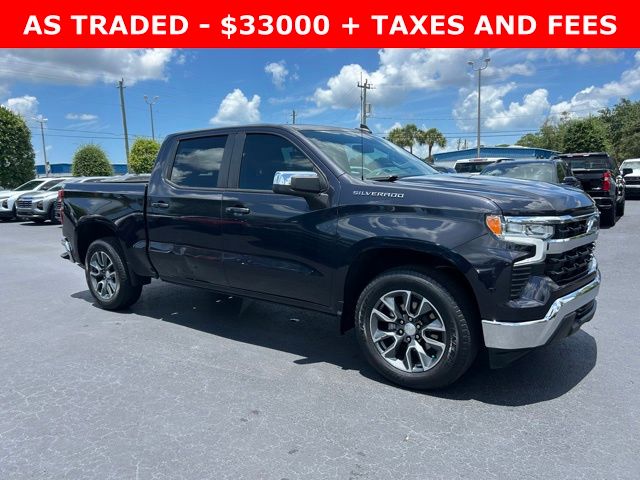 Ash 2023 Chevrolet Silverado 1500 LT Crew Cab RWD Pickup Truck 4X2 8-Speed Automatic