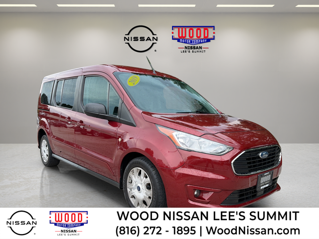 Red Metallic 2019 Ford Transit Connect Van Front-Wheel Drive 8-Speed Automatic