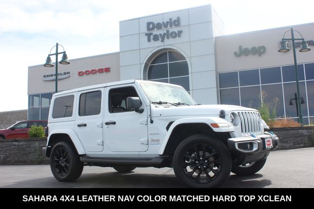 Bright White Clearcoat 2023 Jeep Wrangler 4xe SUV / Crossover Four-Wheel Drive 8-Speed Automatic