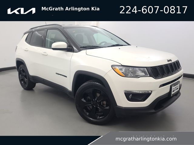 White Clearcoat 2018 Jeep Compass SUV / Crossover Four-Wheel Drive 9-Speed Automatic
