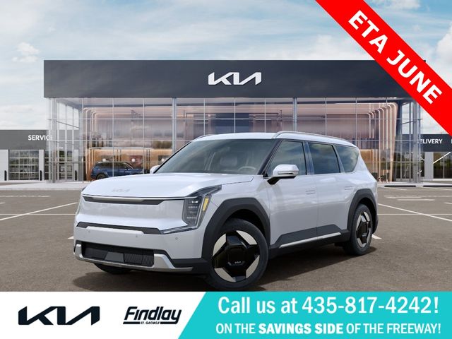 White 2026 Kia EV9 Wind AWD SUV / Crossover All-Wheel Drive 1-Speed Automatic