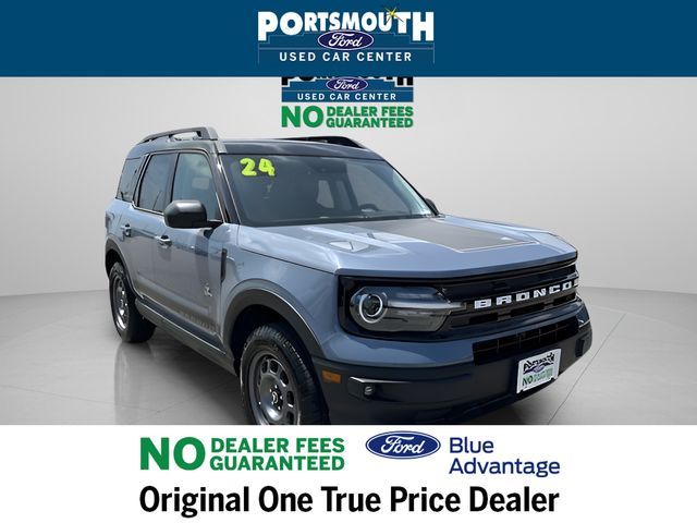 Blue (Azure Gray Metallic Tri-Coat) 2024 Ford Bronco Sport Outer Banks AWD SUV / Crossover All-Wheel Drive 8-Speed Automatic