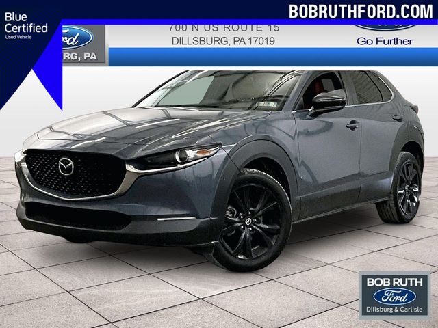 2023 Mazda CX-30 2.5 S Carbon Edition Gray at Rochrich Mazda