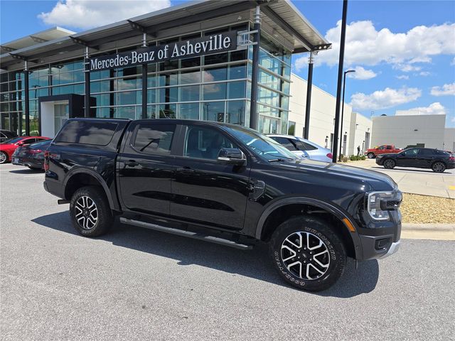 Shadow Black 2024 Ford Ranger Pickup Truck Four-Wheel Drive Automatic