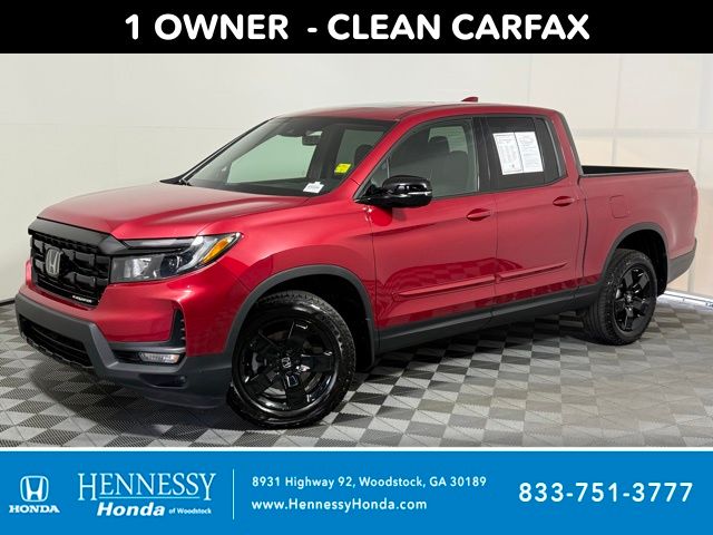 Radiant Red Metallic II 2025 Honda Ridgeline Black Edition AWD Pickup Truck All-Wheel Drive 9-Speed Automatic