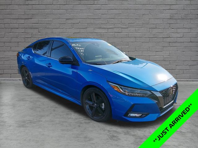 Electric Blue Metallic 2022 Nissan Sentra Sedan Front-Wheel Drive Continuously Variable Transmission