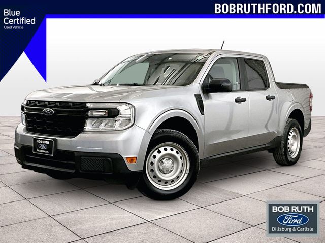 Silver Metallic 2022 Ford Maverick Pickup Truck Front-Wheel Drive Continuously Variable Transmission
