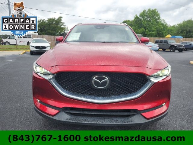 2021 Mazda CX-5 Grand Touring Red at Stokes Mazda