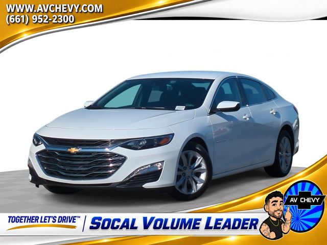 Summit White 2025 Chevrolet Malibu Sedan Front-Wheel Drive Continuously Variable Transmission