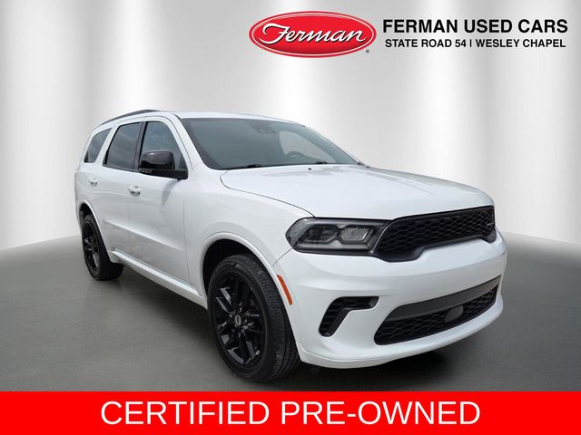 White Knuckle Clearcoat 2024 Dodge Durango GT Plus AWD SUV / Crossover All-Wheel Drive 8-Speed Automatic