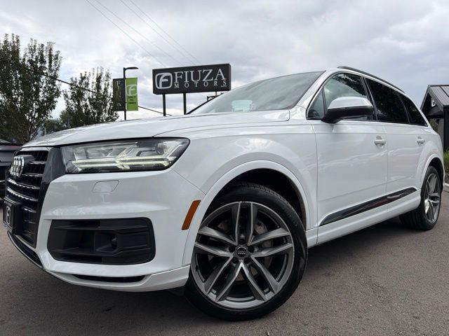 Glacier White 2017 Audi Q7 SUV / Crossover All-Wheel Drive 8-Speed Automatic
