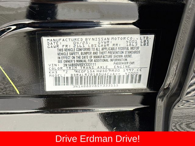 Used 2025 Nissan Sentra Sedan