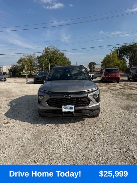 Sterling Gray Metallic 2025 Chevrolet Trailblazer SUV / Crossover Front-Wheel Drive Continuously Variable Transmission