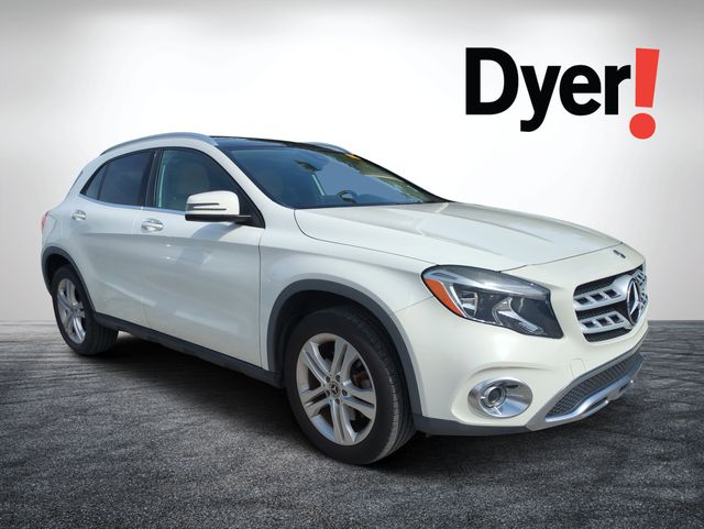 Cirrus White 2018 Mercedes-Benz GLA SUV / Crossover Front-Wheel Drive 7-Speed Automatic