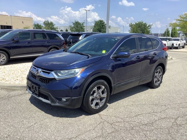 Blue 2018 Honda CR-V SUV / Crossover All-Wheel Drive Continuously Variable Transmission