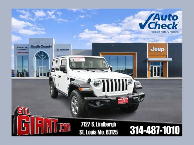 Bright White Clearcoat 2021 Jeep Wrangler SUV / Crossover Four-Wheel Drive 8-Speed Automatic