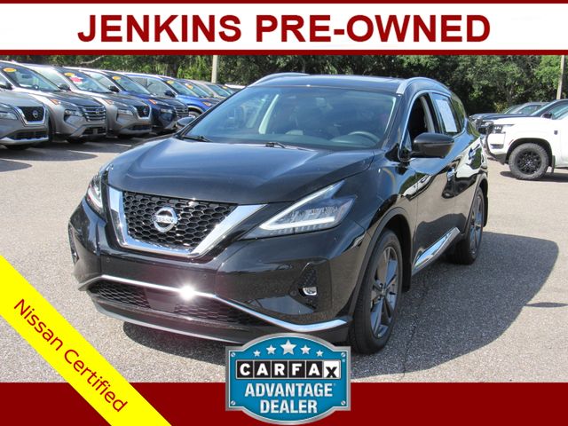 Gray (Magnetic Black Pearl) 2021 Nissan Murano SUV / Crossover Front-Wheel Drive Continuously Variable Transmission