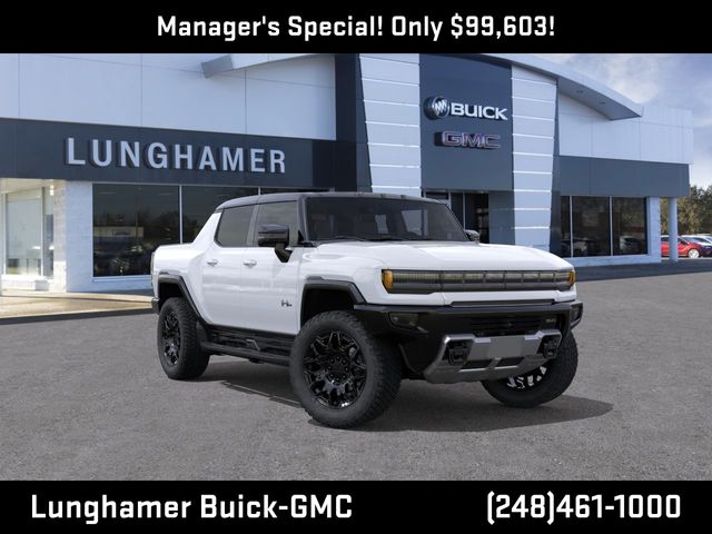 Interstellar White 2026 GMC Hummer EV Pickup Pickup Truck All-Wheel Drive 1-Speed Automatic