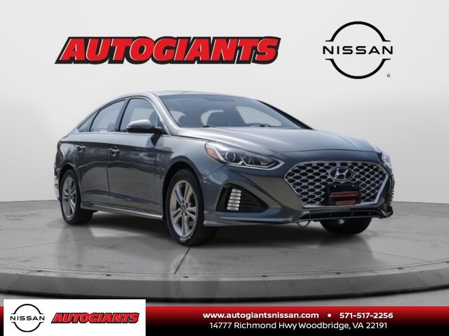 Machine Gray 2018 Hyundai Sonata Sport FWD Sedan Front-Wheel Drive 6-Speed Automatic
