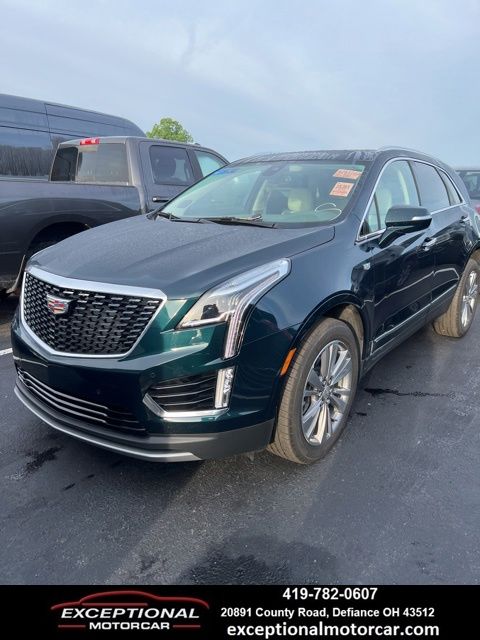 Emerald Lake Metallic 2025 Cadillac XT5 Premium Luxury AWD SUV / Crossover Four-Wheel Drive 9-Speed Automatic
