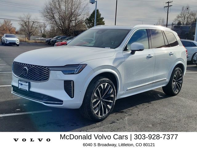 Crystal White Pearl 2026 Volvo XC90 B6 Plus 7-Passenger AWD SUV / Crossover All-Wheel Drive Automatic