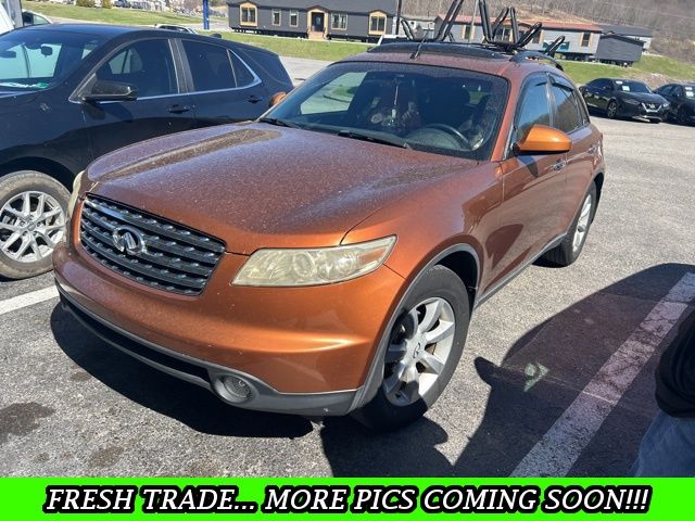 Red (Liquid Copper) 2004 INFINITI FX35 RWD SUV / Crossover Rear-Wheel Drive 5-Speed Automatic Overdrive