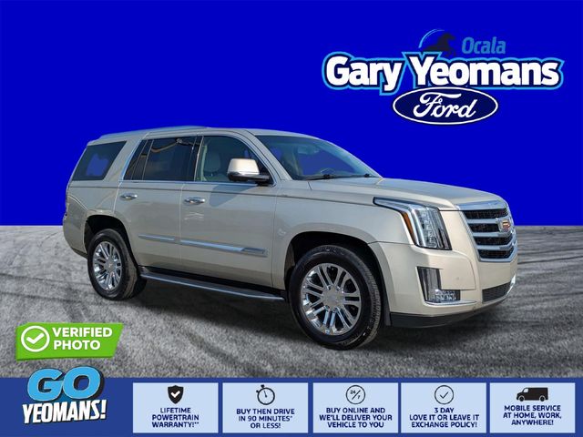 Silver 2016 Cadillac Escalade SUV / Crossover Rear-Wheel Drive 8-Speed Automatic