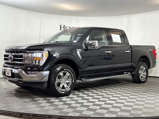 Black Metallic 2021 Ford F-150 Pickup Truck Four-Wheel Drive Automatic