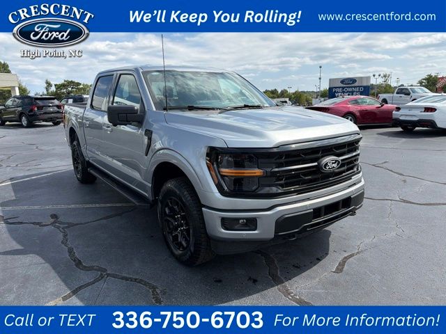Iconic Silver Metallic 2026 Ford F-150 Pickup Truck Four-Wheel Drive Automatic