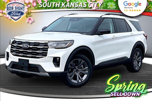 Star White Metallic Tri-Coat 2026 Ford Explorer Active AWD SUV / Crossover All-Wheel Drive Automatic