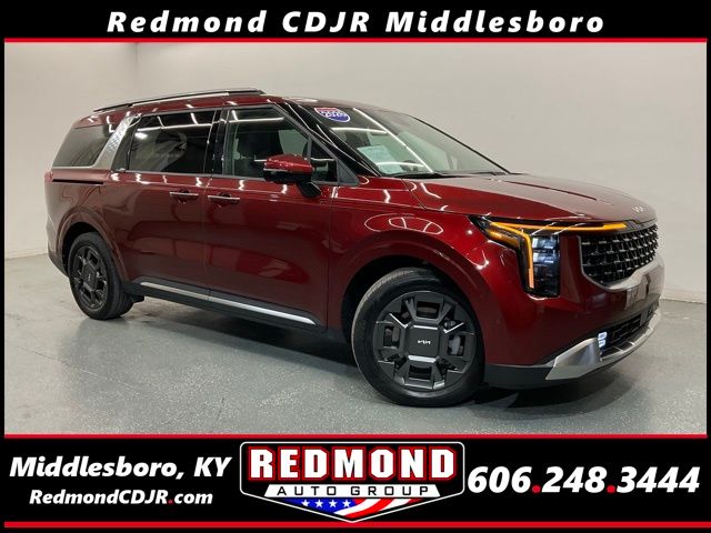Flare Red 2026 Kia Carnival Hybrid SX FWD Minivan Front-Wheel Drive 6-Speed Automatic
