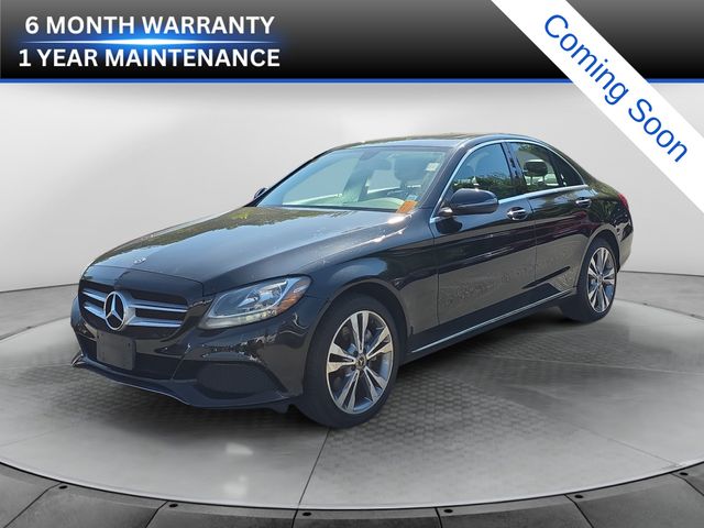 Black 2018 Mercedes-Benz C-Class Sedan All-Wheel Drive 9-Speed Automatic