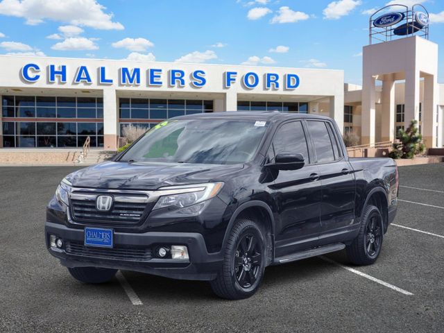 Crystal Black Pearl 2019 Honda Ridgeline Pickup Truck All-Wheel Drive 6-Speed Automatic