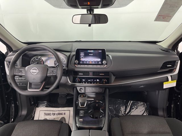 2025 Super Black Nissan Rogue SV FWD SUV