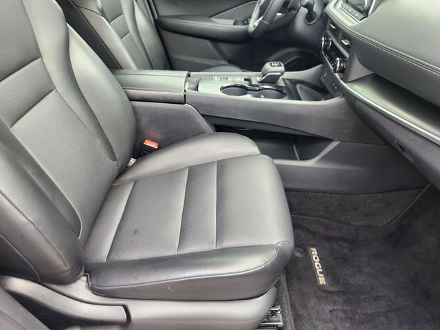 2024 Nissan Rogue SV White at Central Houston Nissan